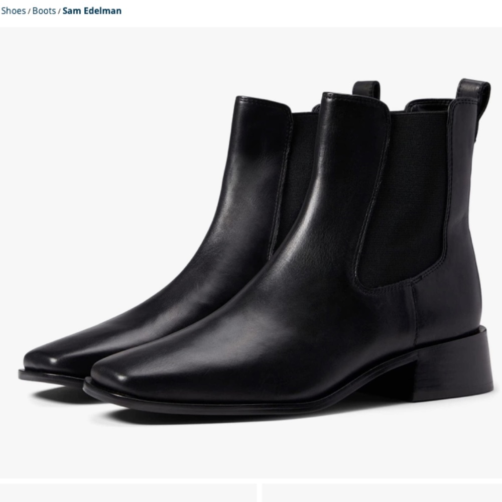Sam Edelman Thelma Chelsea women boots black 8